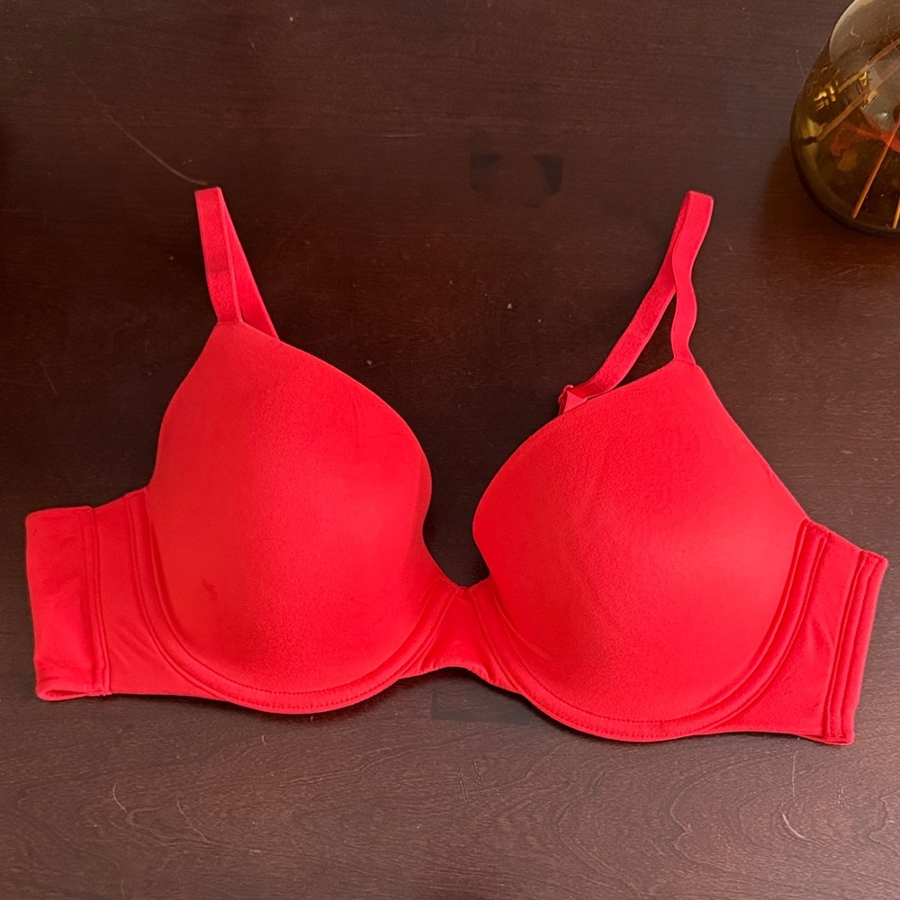 Soma Enbliss Full Coverage Red Bra